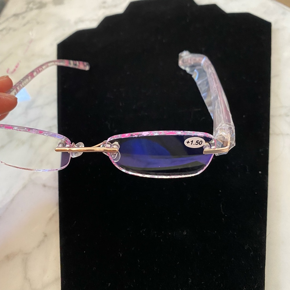 3 pack Rimless Reading Glasses - Picture 3 of 11